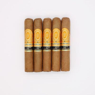 Champagne 10th Aniv Robusto Pack of 5
